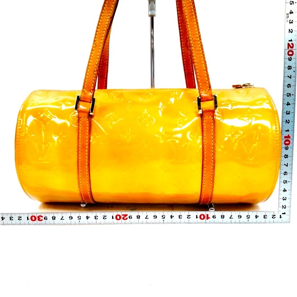 LOUIS VUITTON LV Hand Bag Bedford Vernis Yellow - Picture 2 of 9
